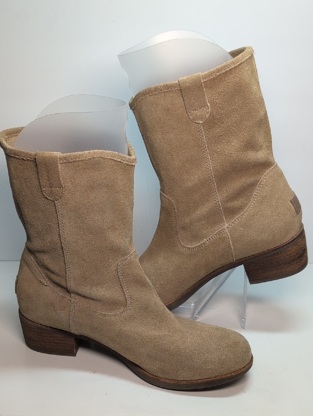 UGG Rioni western inspired mid calf suede boots women's size 9 EU 40 - Picture 8 of 14
